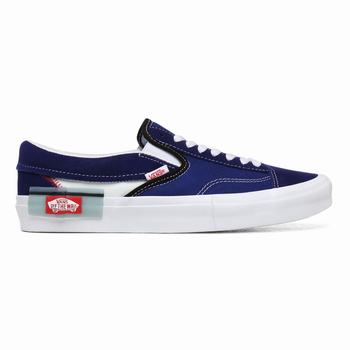 Férfi Vans CAP Slip-on Cipő VA8105726 Kék/Kék